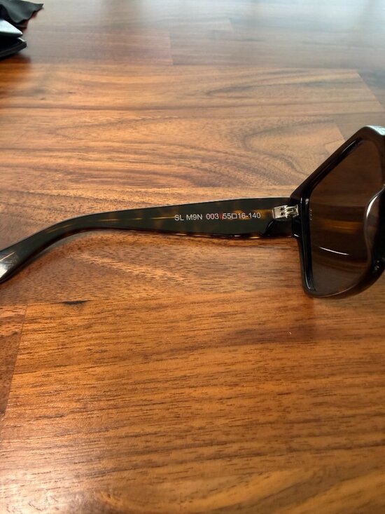 Saint Laurent - YSL - Square Tortoiseshell Sunglasses